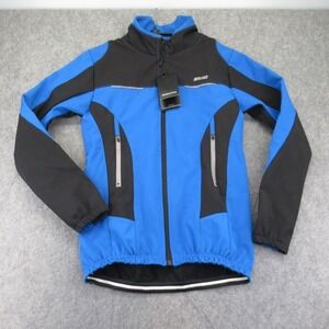 Arsuxeo Mens Soft Shell Full Zip Jacket Size Small‎